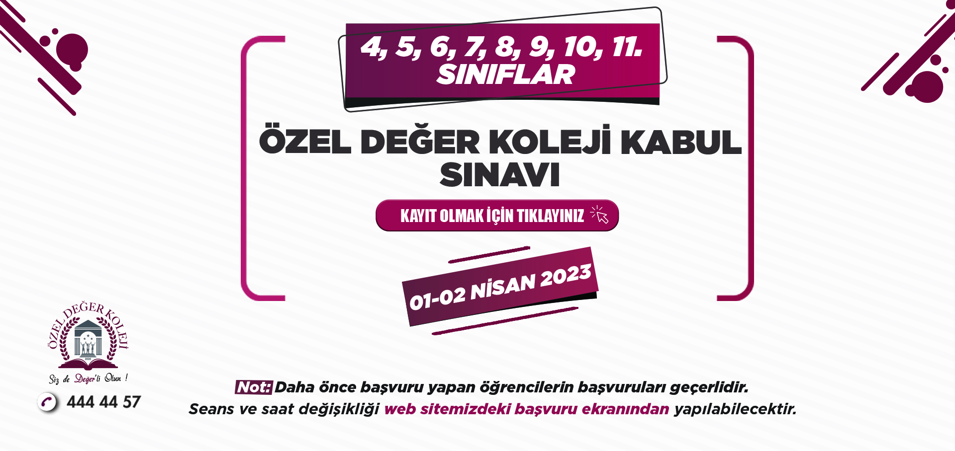 OKULA KABUL SINAVI
